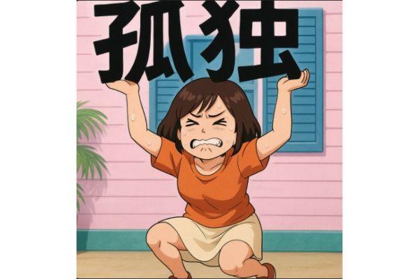休日一人で孤独だ