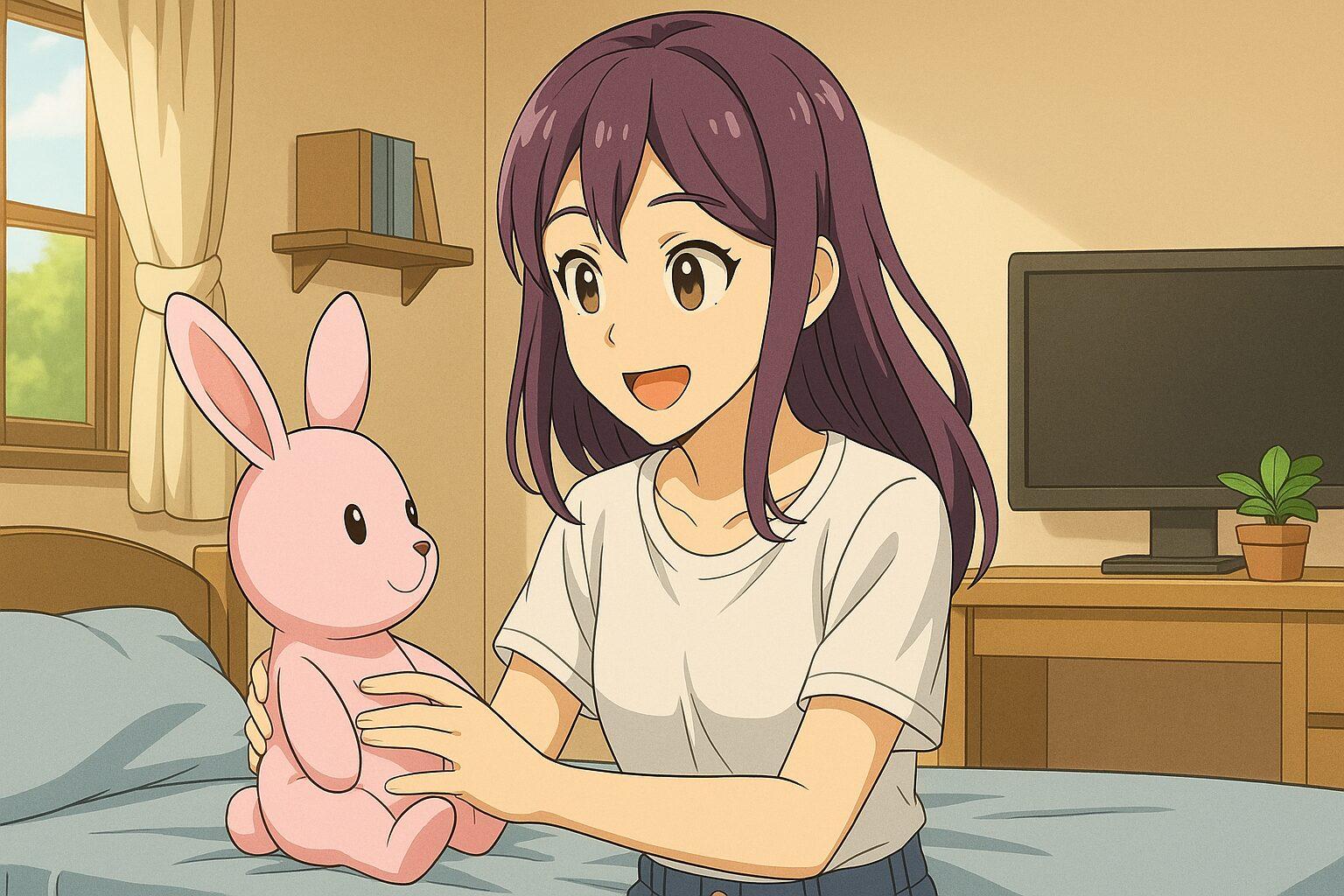 ぬいぐるみと話す